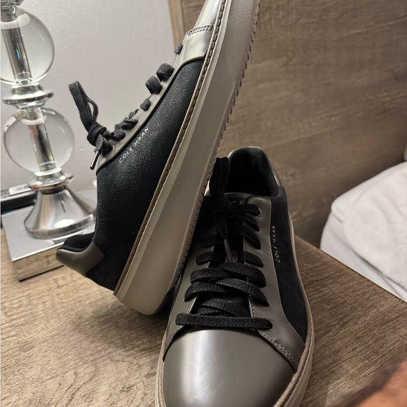 COLE HAAN GP TOPSPIN SNEAKER BLACK DRIZZLE - LEATHER SHOES - STYLE C40373 BNWT! main image 14
